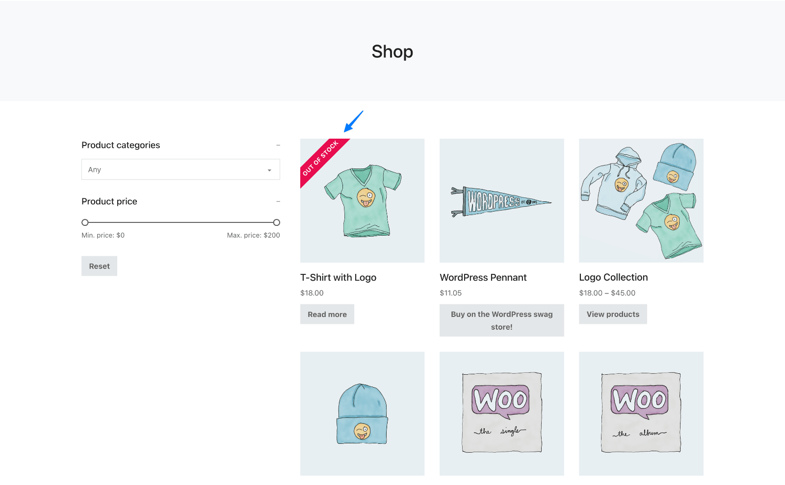 Out of Stock Ribbon for WooCommerce Products in Bricks